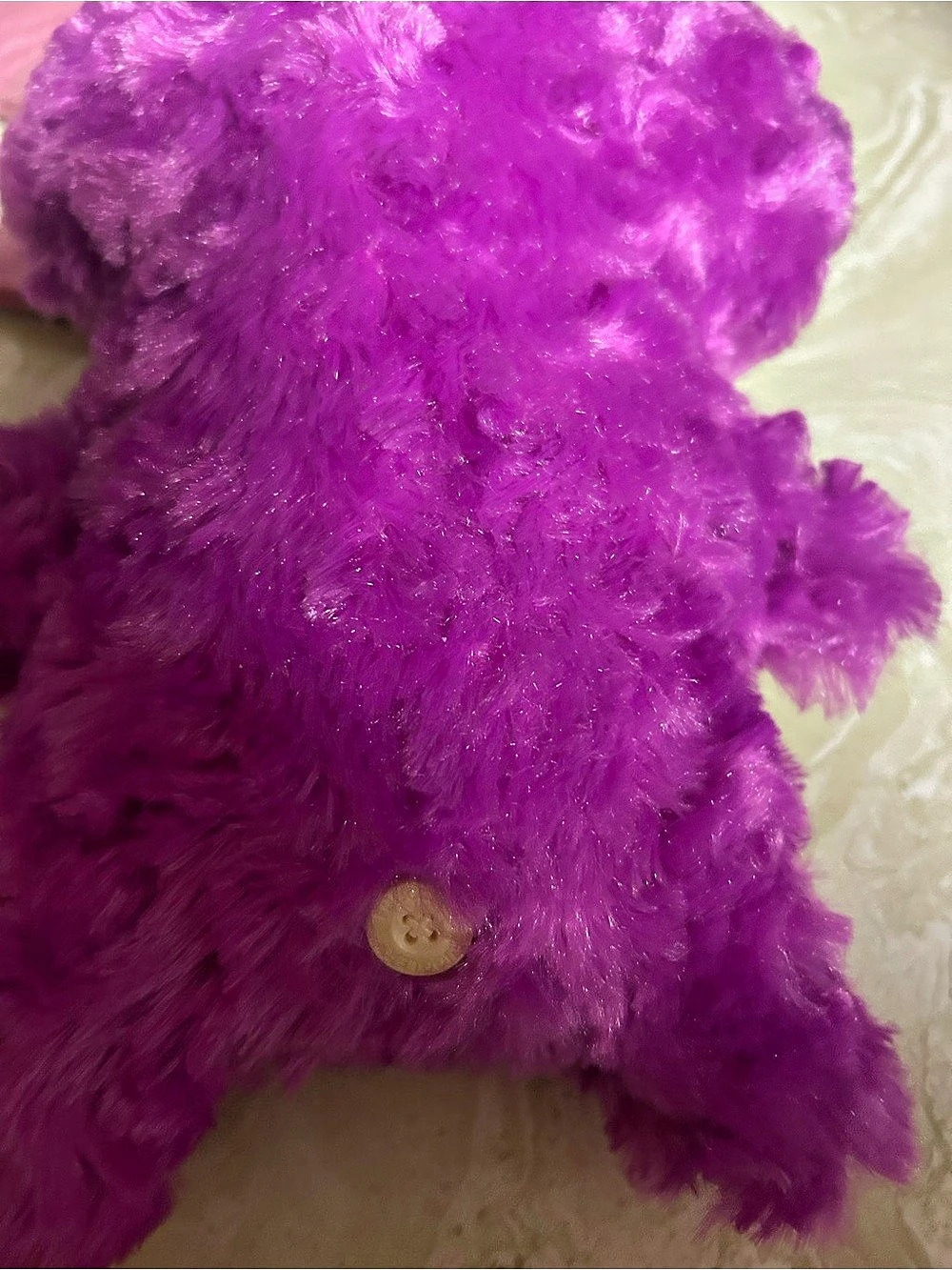 Fuggler Rabid Rabbit Purple & Pink Plush Toy - Picture 3 of 3